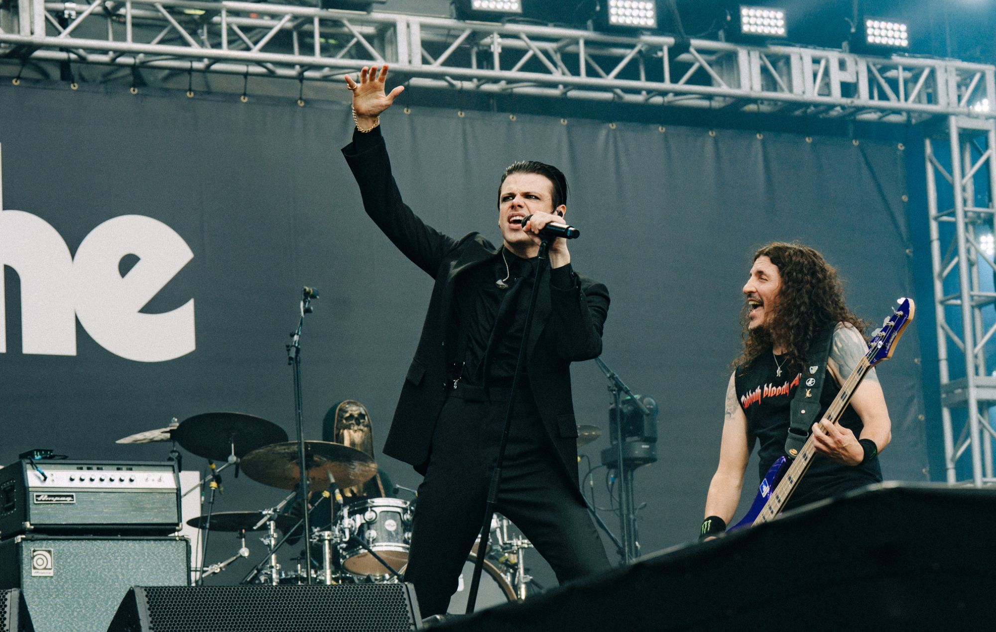 Yungblud at Black Sabbath's final show. CREDIT: Tom Pallant