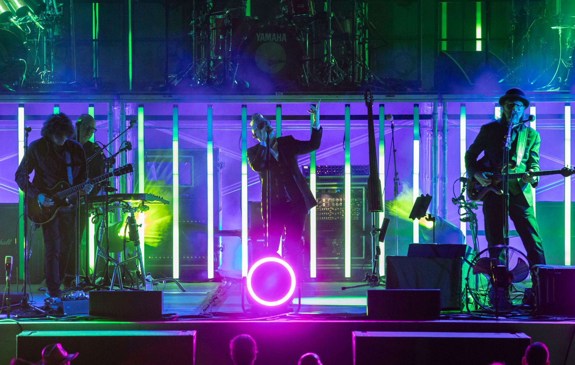 Maynard James Keenan and Primus' Les Claypool perform as part of 'Sessanta' tour