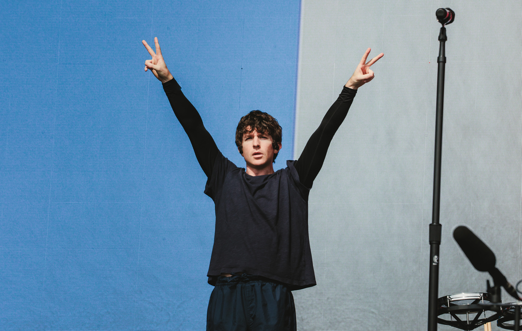 Turnstile perform live at Glastonbury 2025, photo by Andy Ford