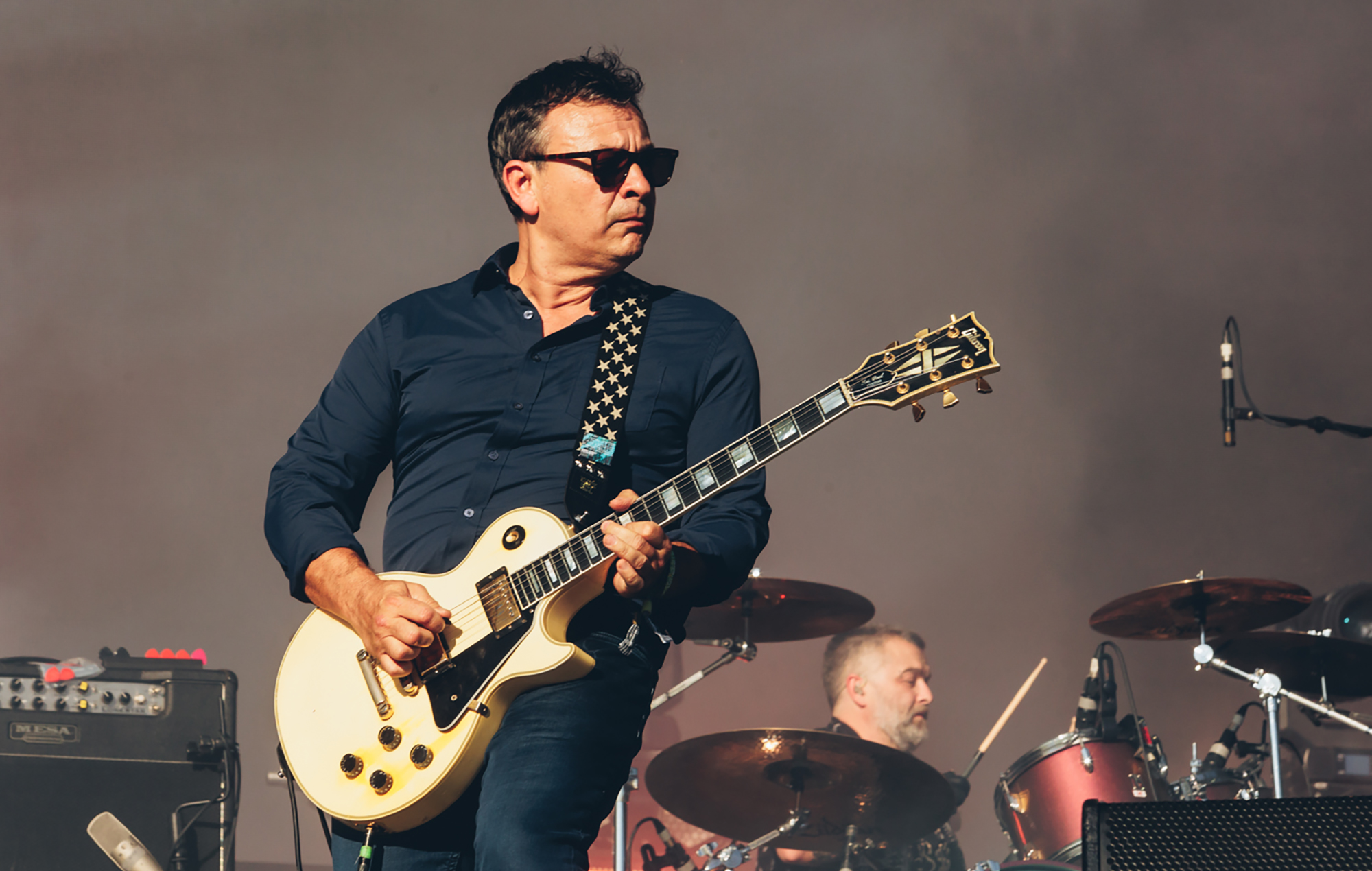 Manic Street Preachers live at Glastonbury 2023, photo by Andy Ford