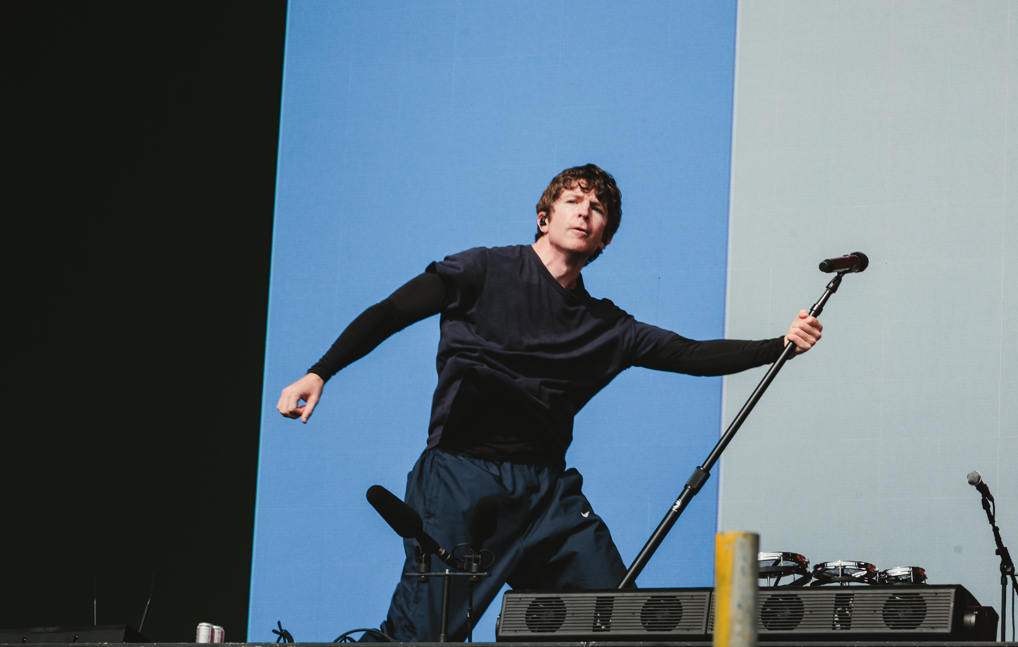 Turnstile perform live at Glastonbury 2025, photo by Andy Ford