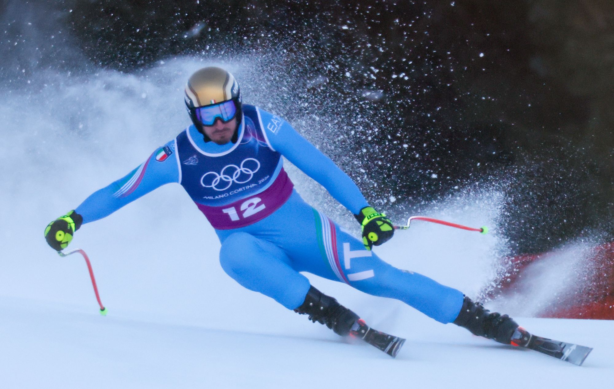 Dominik Paris of Team Italy