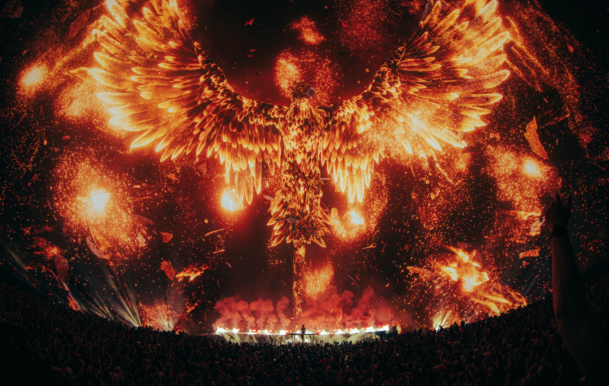 Illenium and Bring Me The Horizon live experience at Las Vegas' Sphere