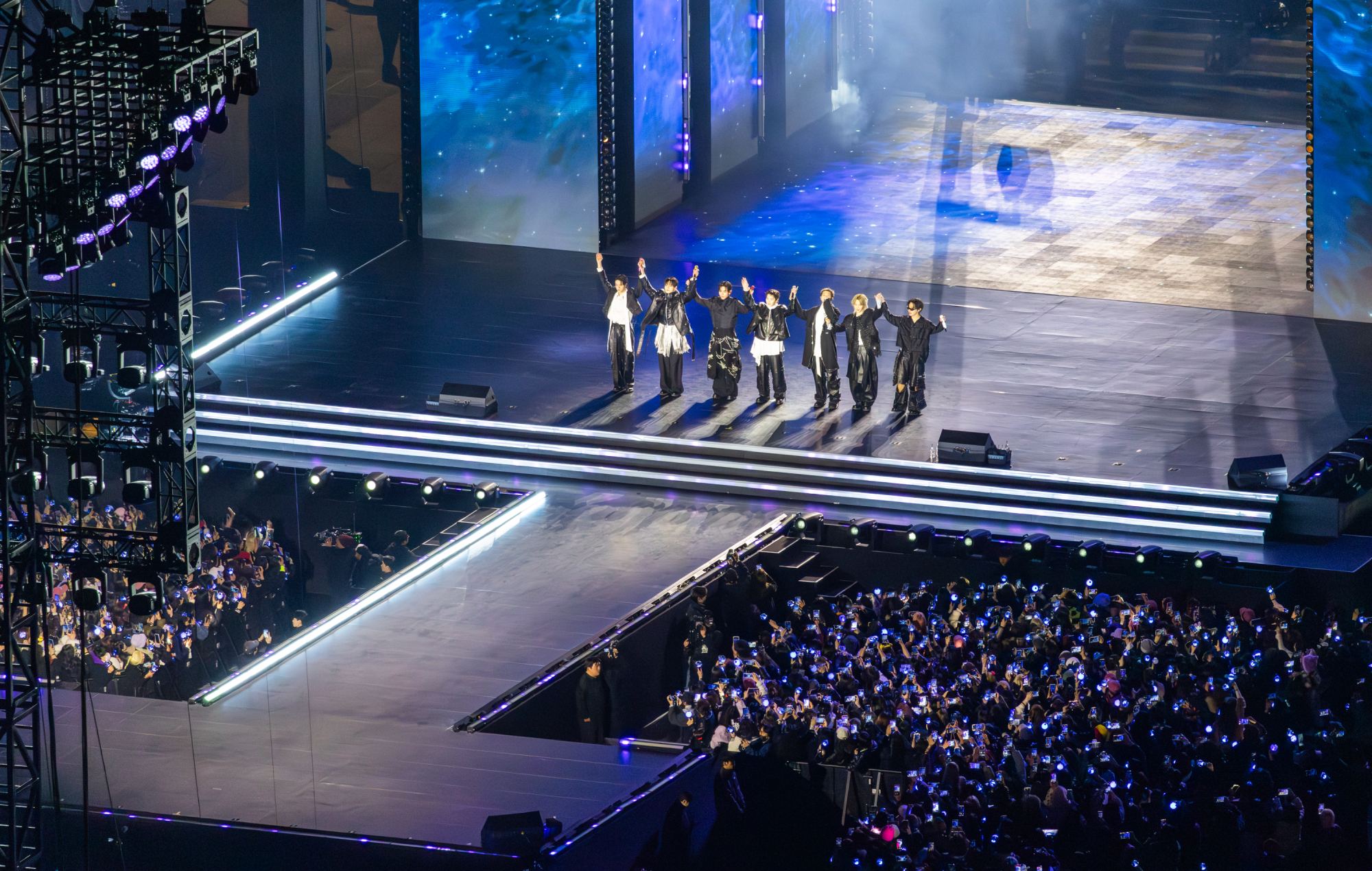 BTS, The Comeback Live at Gwanghwamun Square. Credit: BIGHIT MUSIC AND NETFLIX