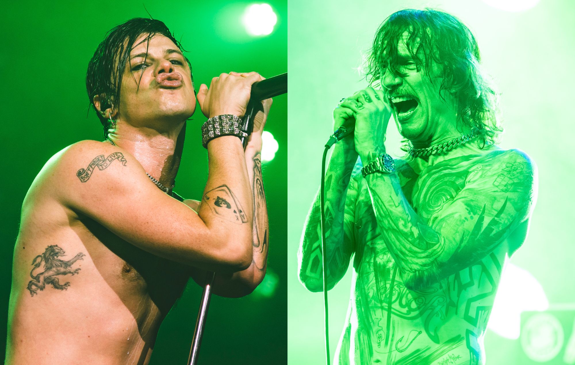 Yungblud and Justin Hawkins