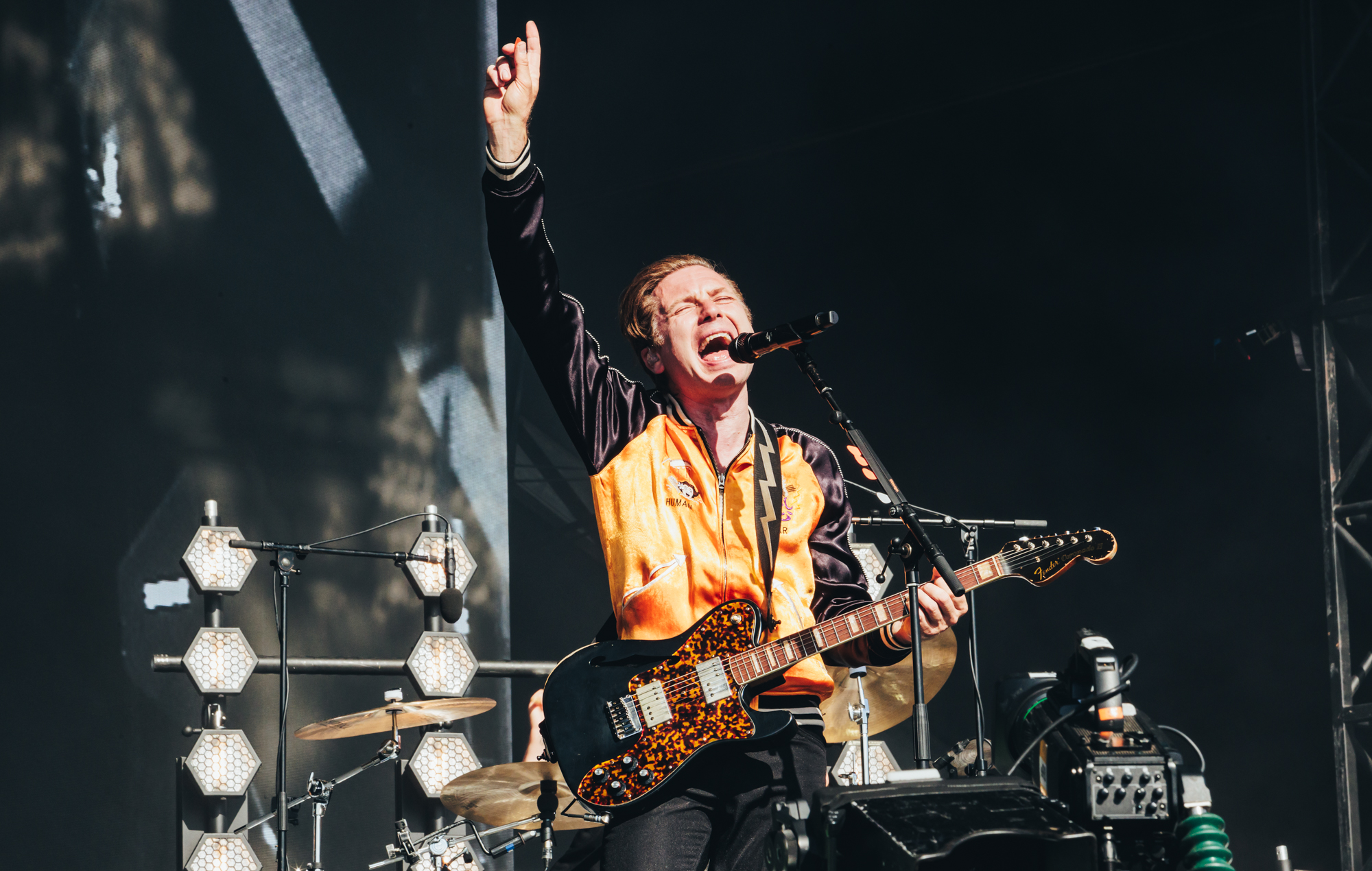 Franz Ferdinand perform at Glastonbury 2025, photo by Andy Ford