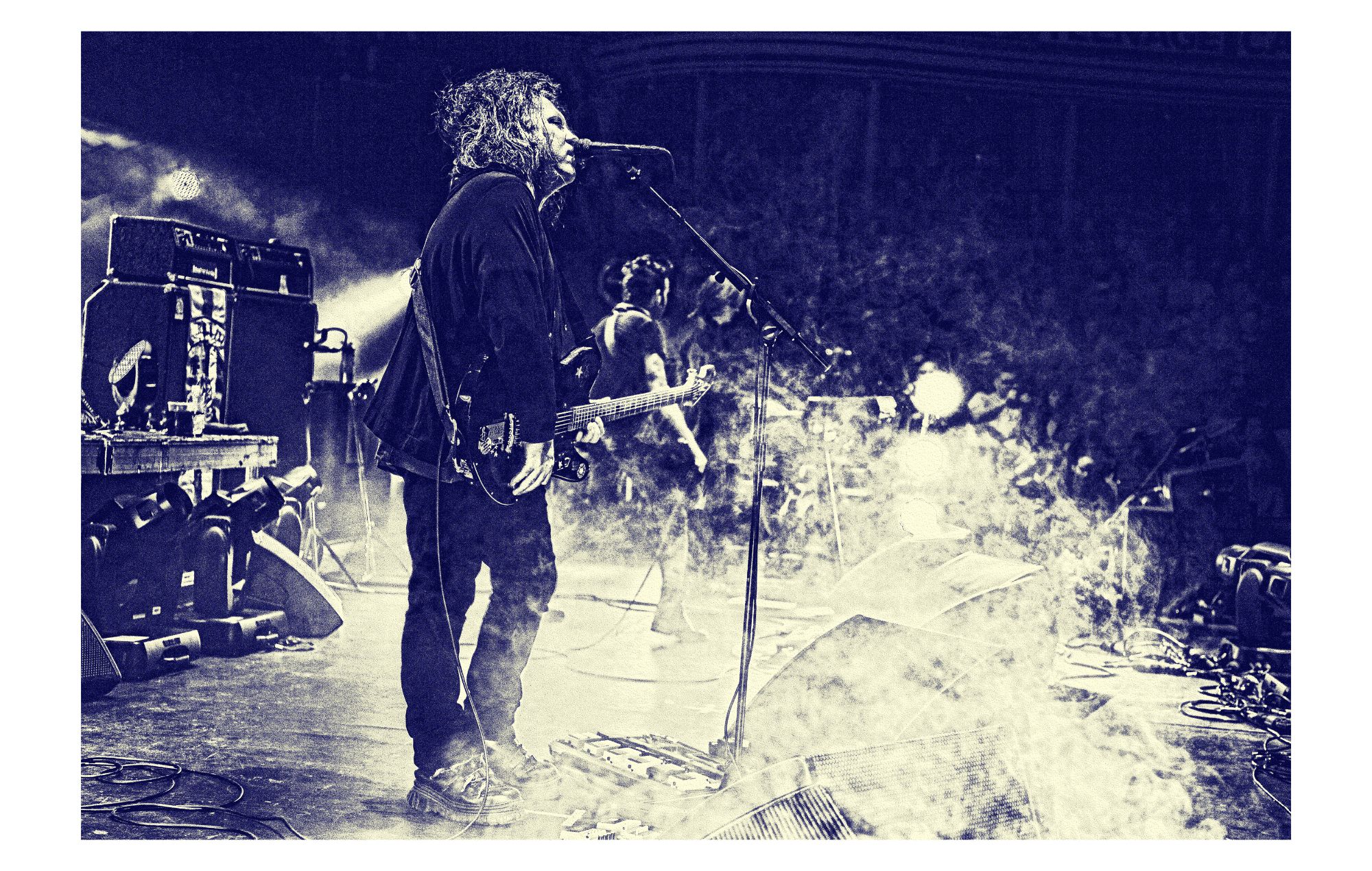 Robert Smith of The Cure 2026 'Good Energy' TCT Royal Albert Hall print. CREDIT: Press