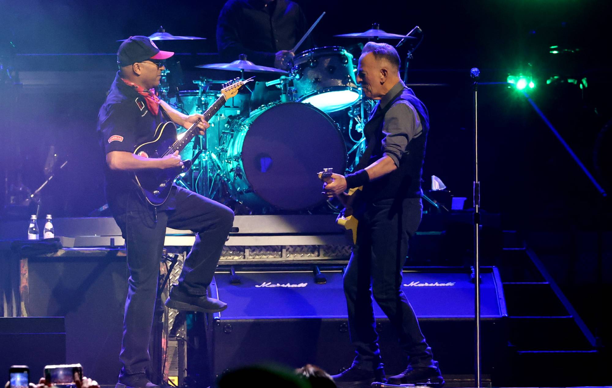 Tom Morello and Bruce Springsteen
