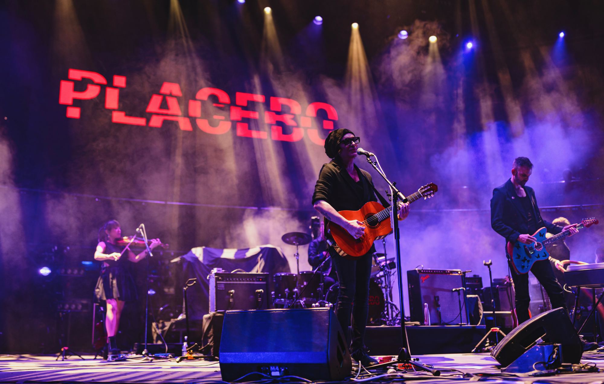 Placebo live at Robert Smith's Teenage Cancer Trust gigs at London's Royal Albert Hall. Credit: John Stead, Teenage Cancer Trust