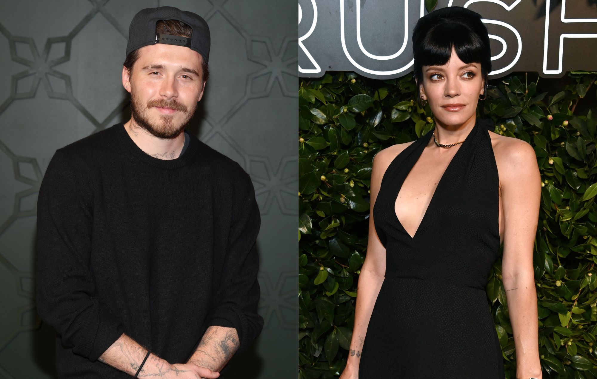 Brooklyn Beckham and Lily Allen in 2026