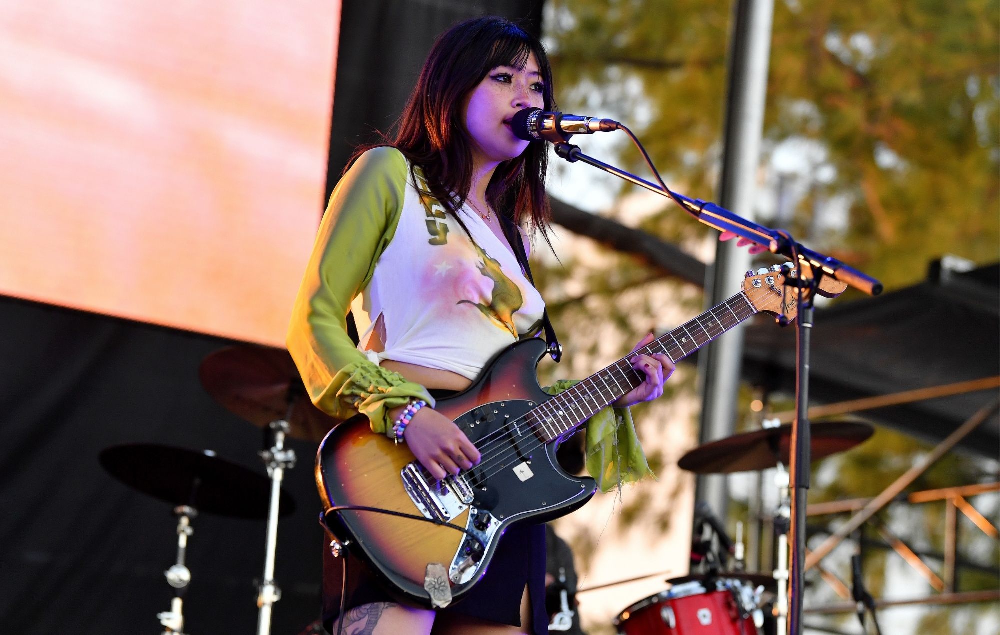 Beabadoobee performs in 2021