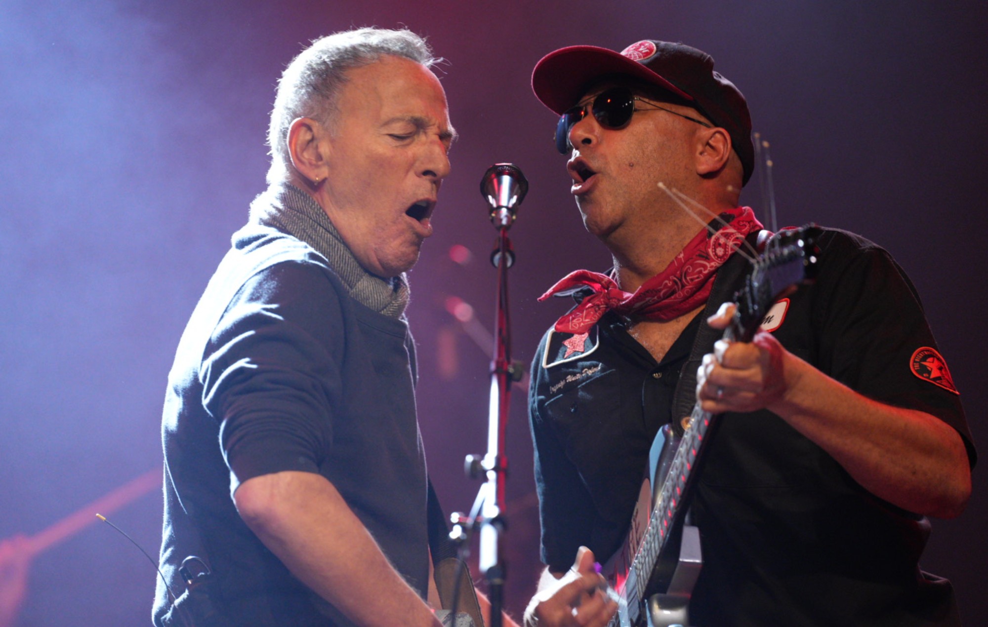 Bruce Springsteen and Tom Morello