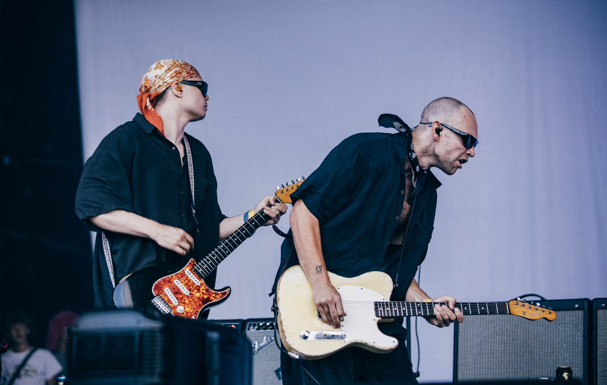 Wunderhorse live at Glastonbury 2025, photo by Derek Bremner