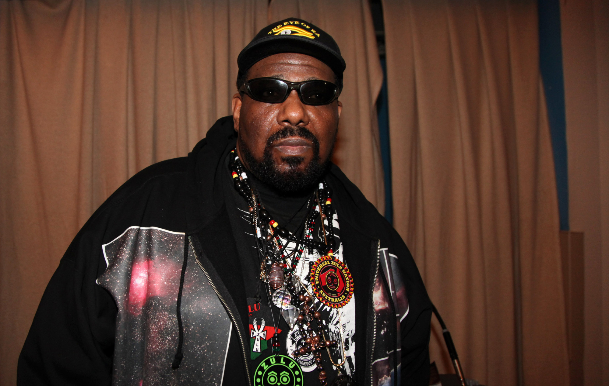 Afrika Bambaataa, photo by Johnny Nunez/WireImage/Getty