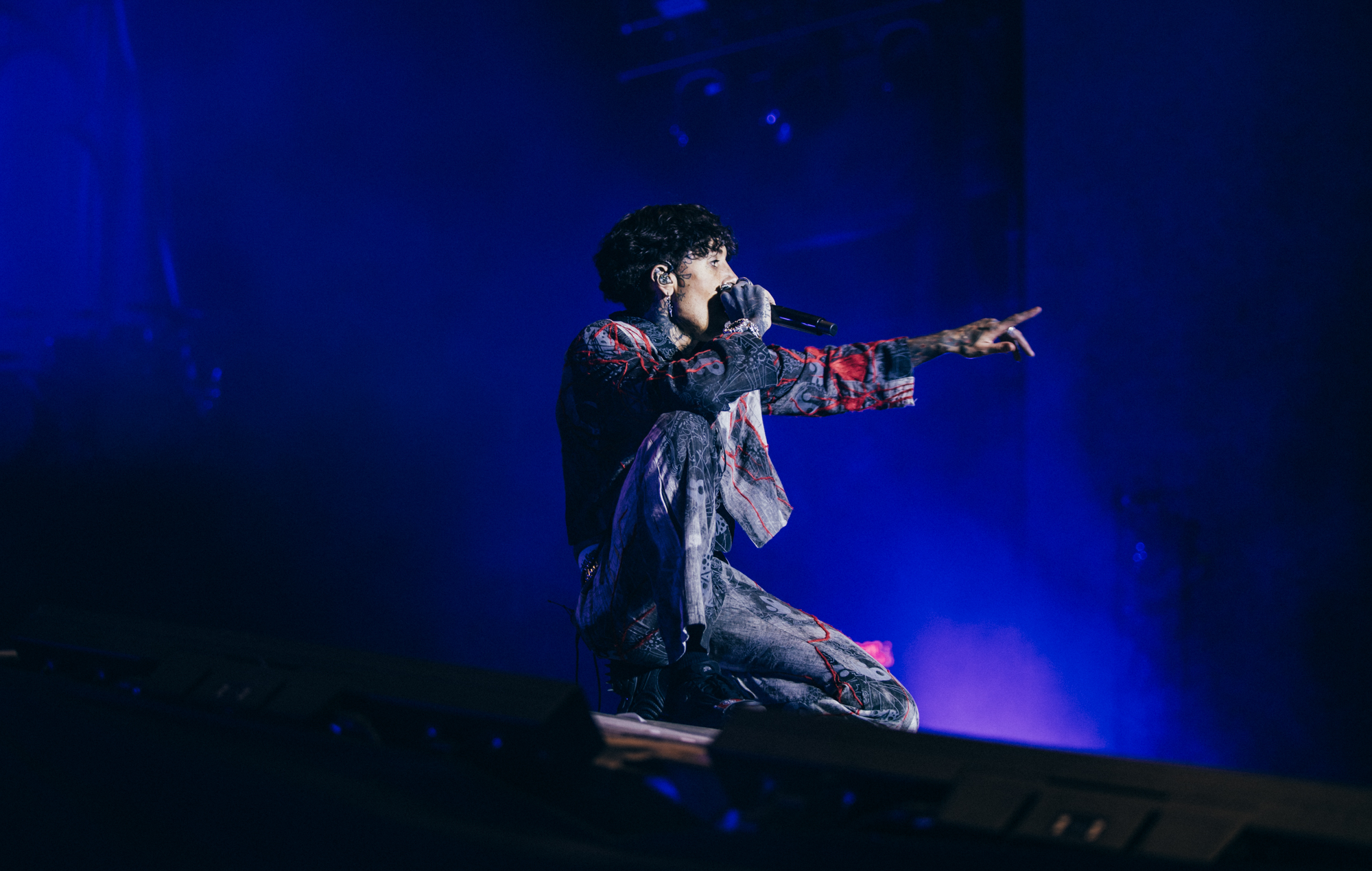 Bring Me The Horizon live at Reading 2025. Credit: Derek Bremner for NME