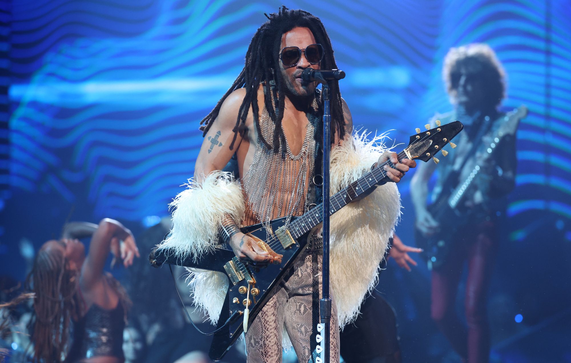 Lenny Kravitz at the 2024 MTV Video Music Awards