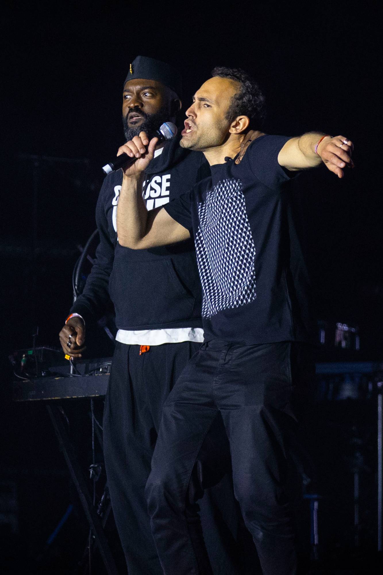 Khalid Abdalla speaks onstage during Lido Festival at Lido Field on June 06, 2025 in London, England. (Photo by James Smith/Sam Snap/Getty Images)