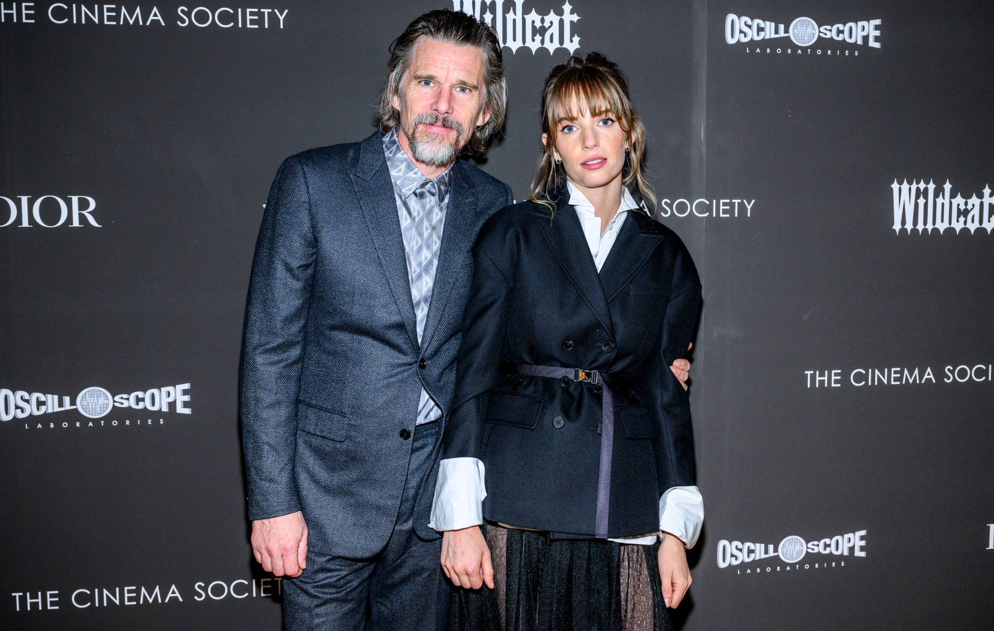Ethan Hawke and Maya Hawke