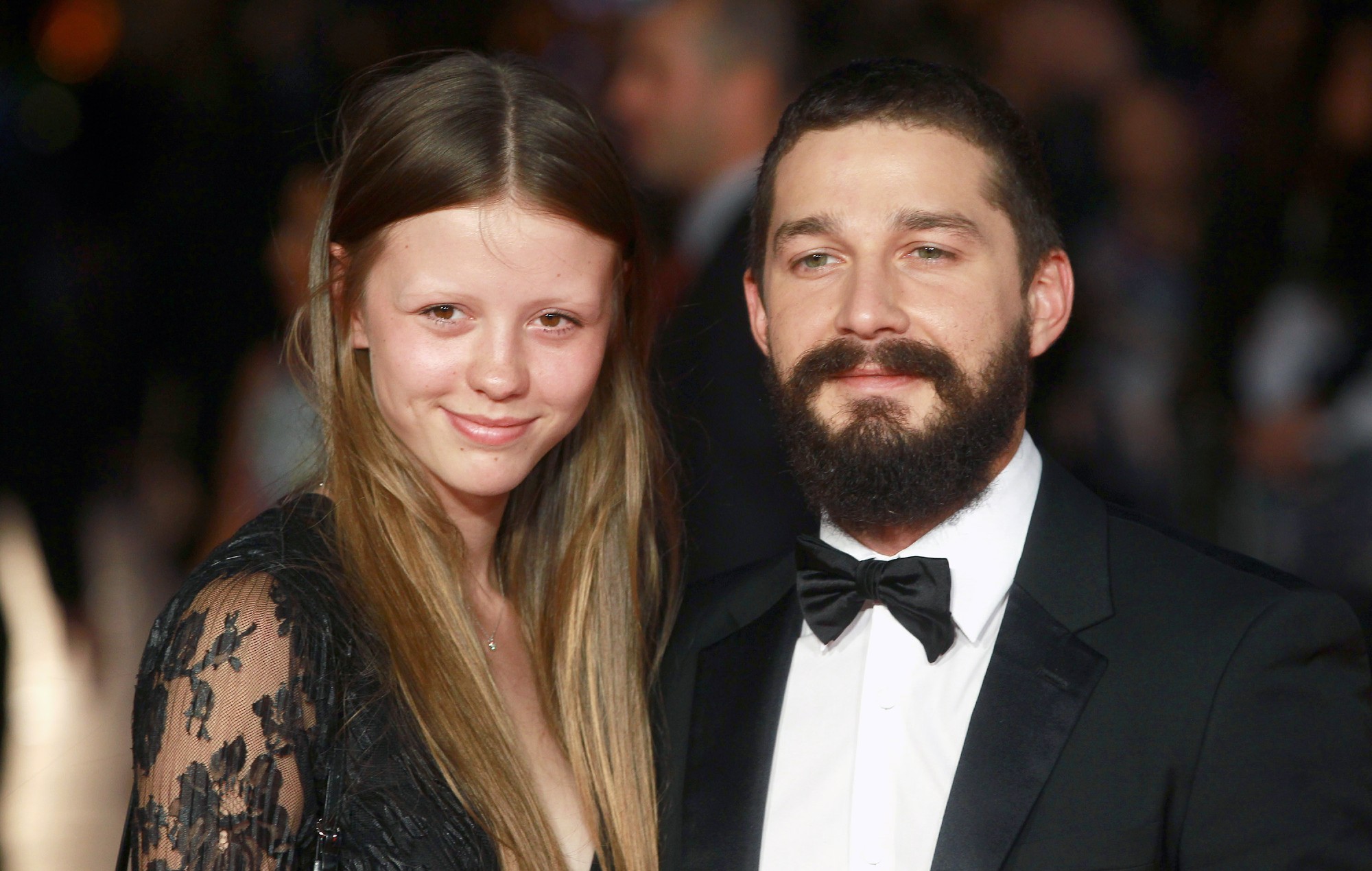 Shia LaBeouf Mia Goth