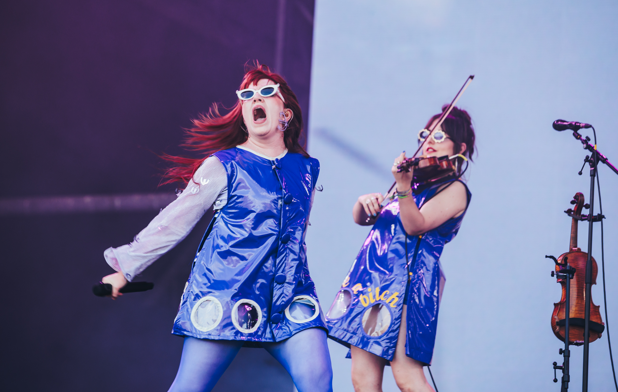 CMAT live at Glastonbury 2025. Credit: Andy Ford for NME