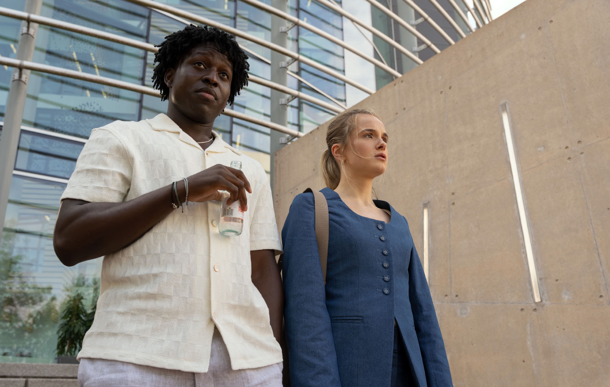 Toheeb Jimoh and Miriam Petche in 'Industry'.