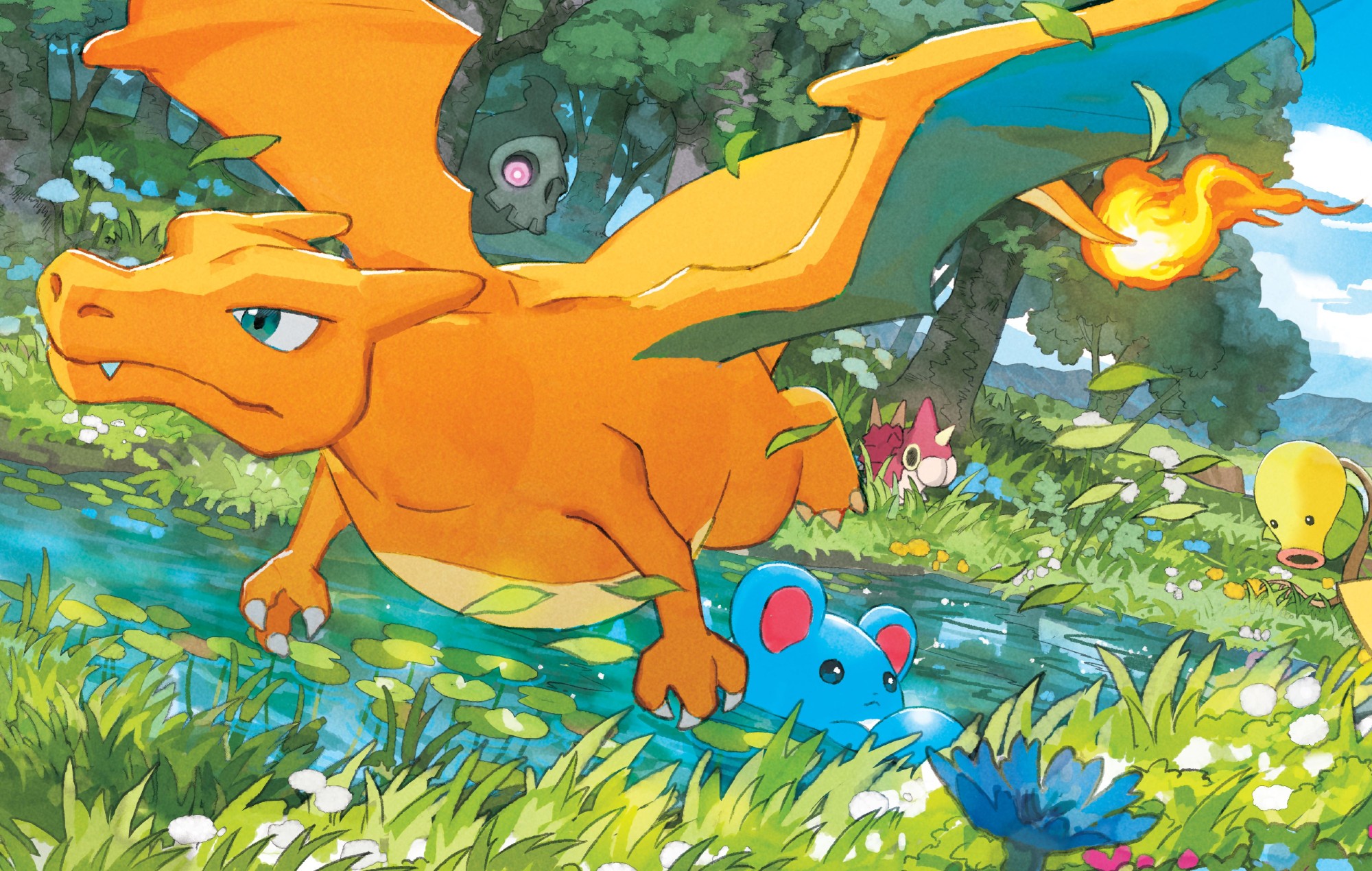 Pokémon Trading Card Game – Online Illustrations Exhibition artwork.
