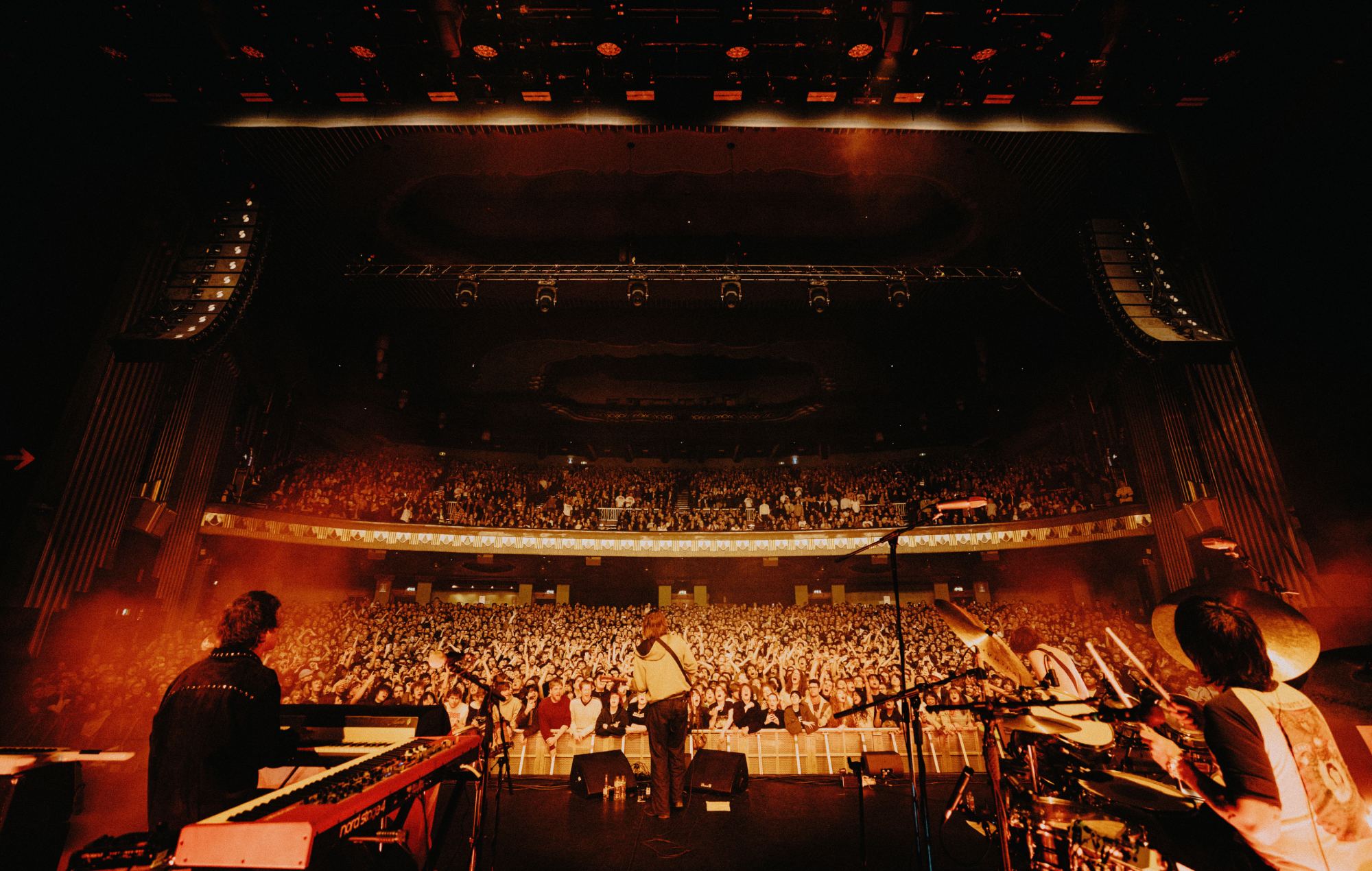 Geese, live at Hammersmith Apollo, March 2026. Credit: Lewis Evans