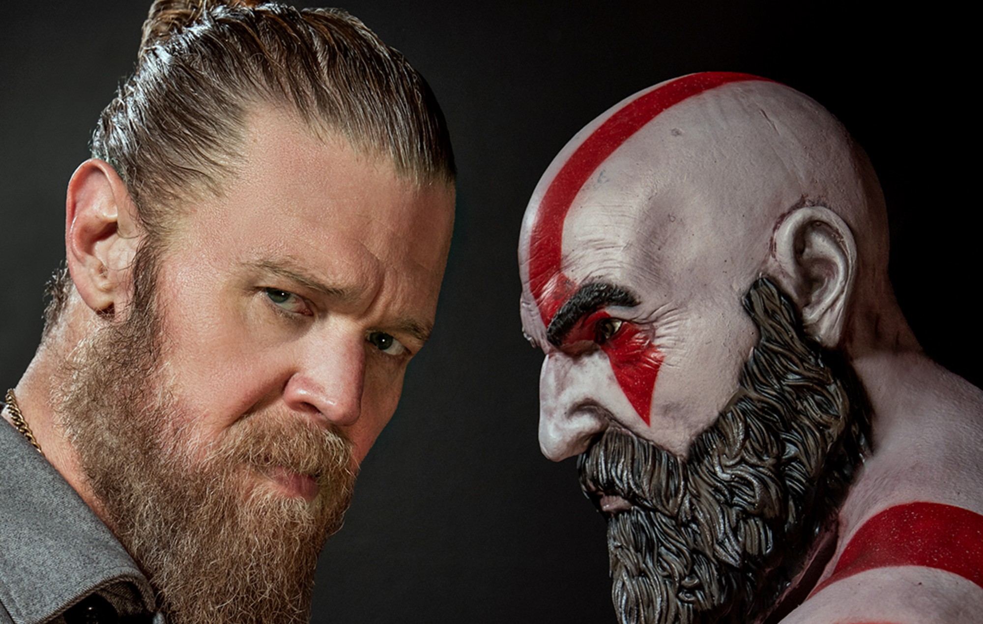 Ryan Hurst as Kratos in 'God Of War'.