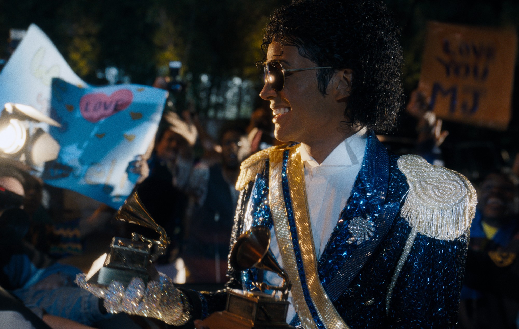 Jaafar Jackson as Michael Jackson in 'Michael'.