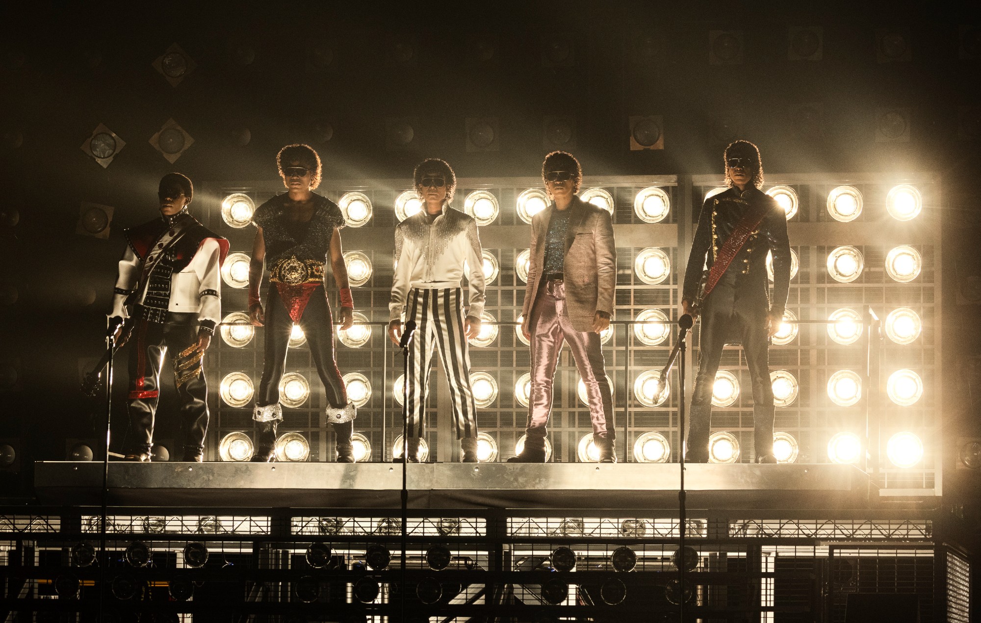 The Jackson 5 in 'Michael'. 