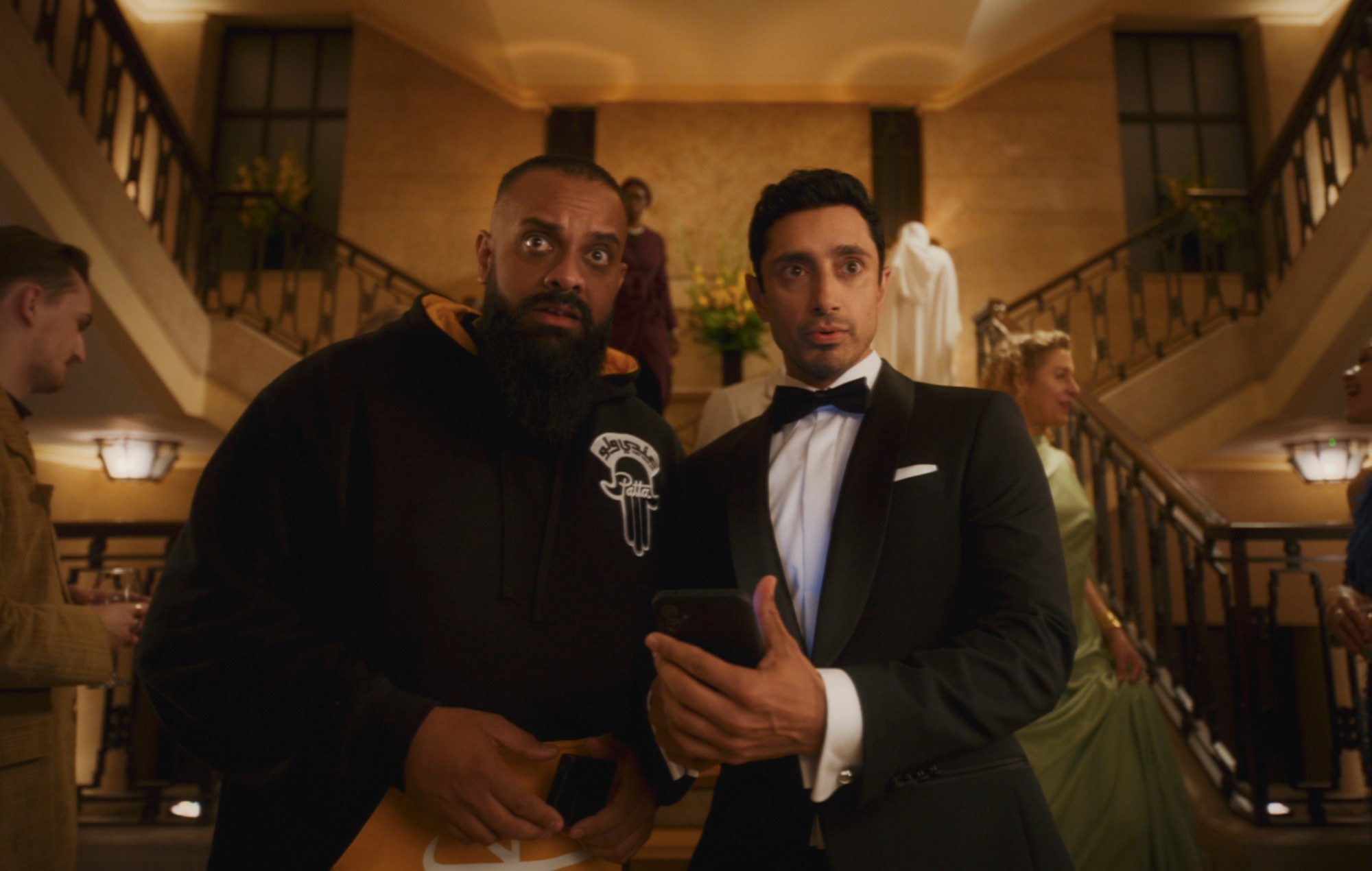 Guz Khan and Riz Ahmed in Bait
