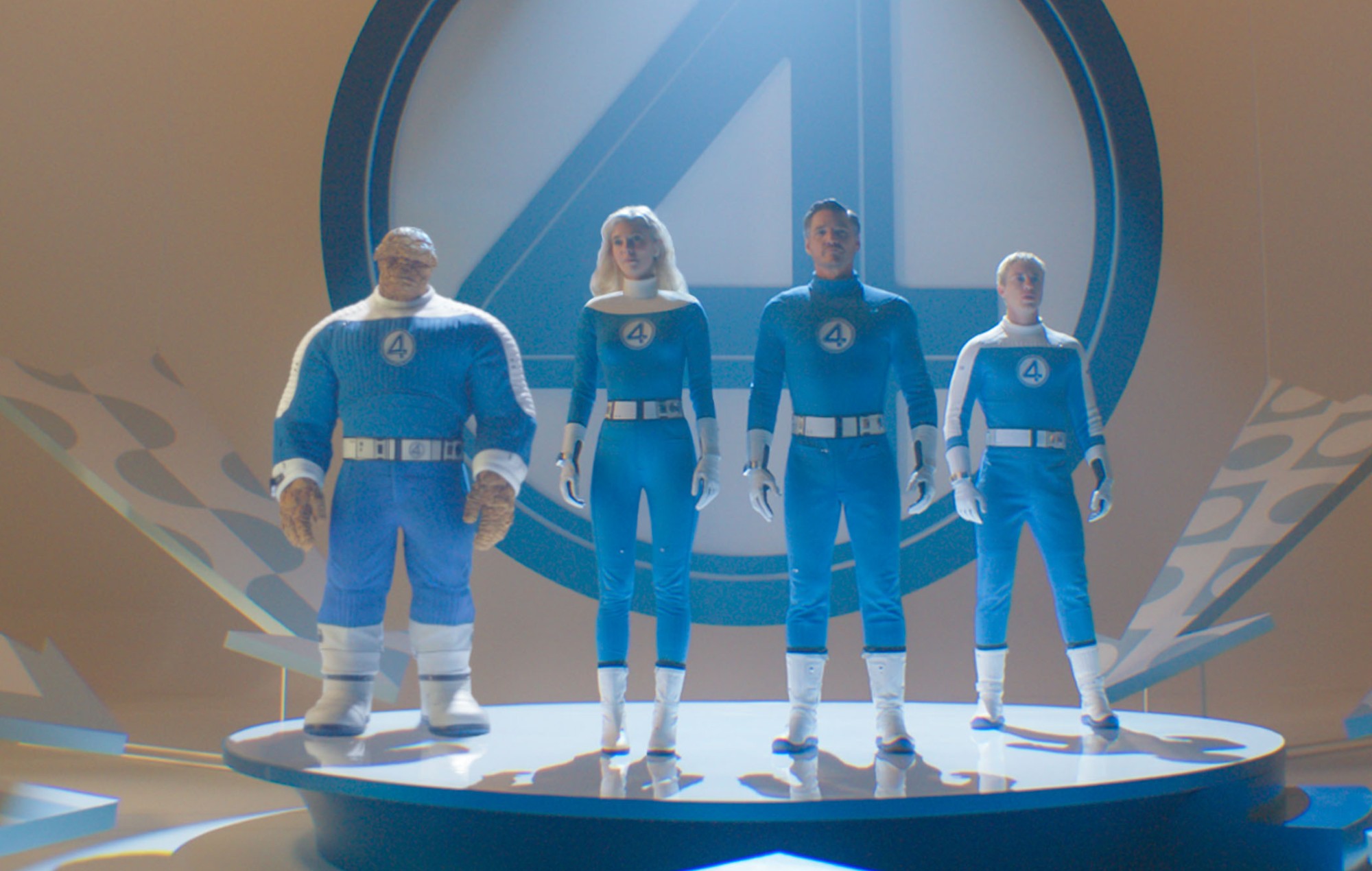 The Fantastic Four team in First Steps