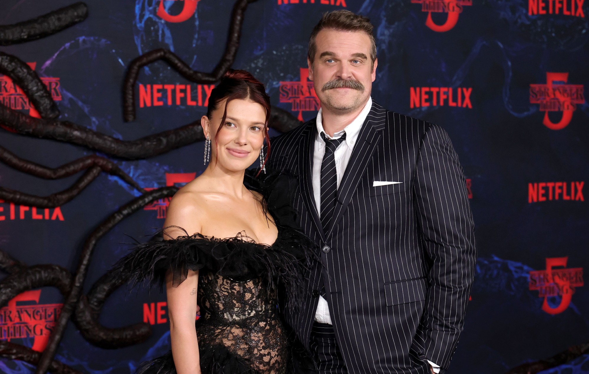 Millie Bobby Brown David Harbour