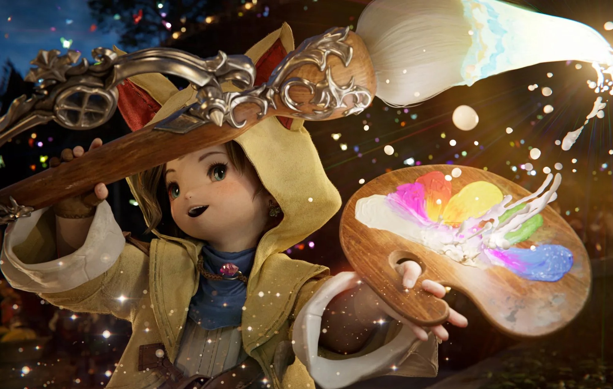 Final Fantasy 14: Dawntrail artwork for Pictomancer class