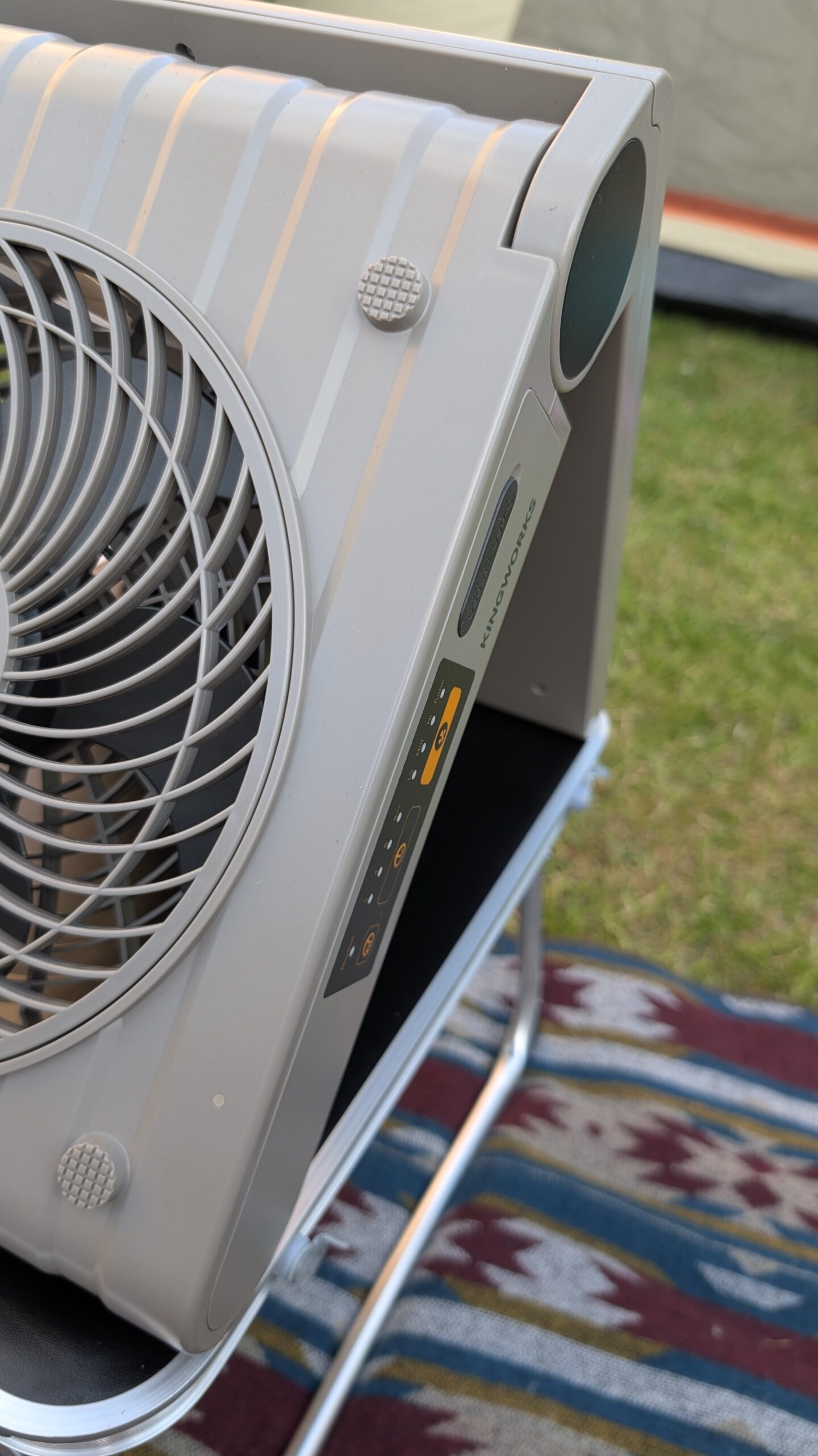 Itehil Solar Rechargable Portable Electric Fan Review