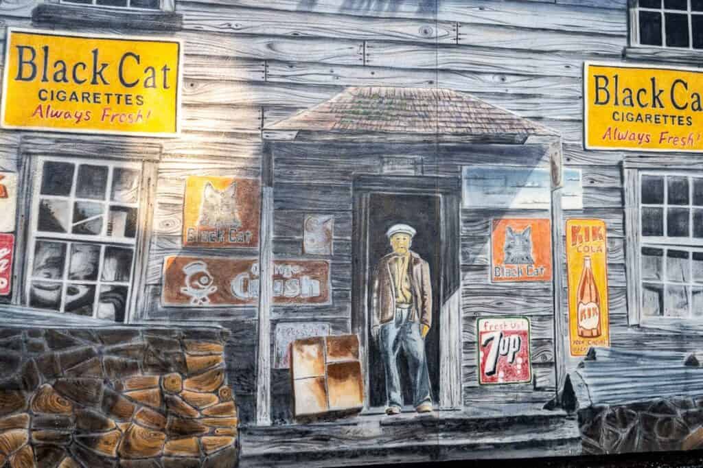 Chemainus is famous for its murals