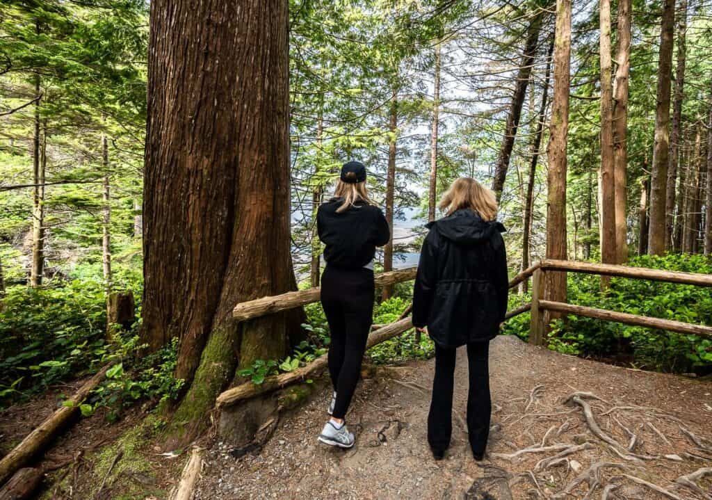 It's a very pretty hike down to Tonquin Beach in Tofino