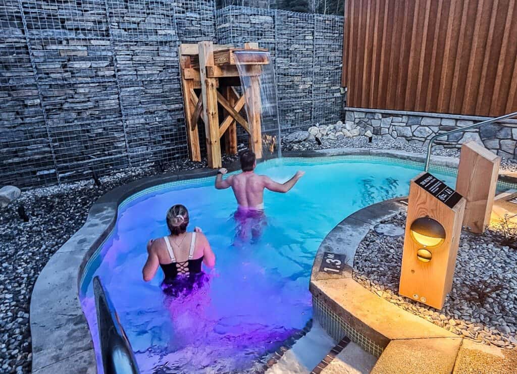 Everwild Nordic Spa Canmore hydrotherapy circuit