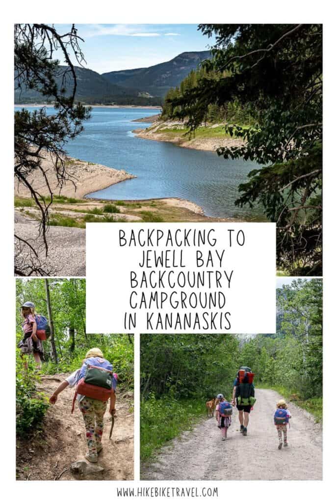 Backpacking to Jewell Bay Backcountry Campground in Alberta's Kananaskis Country