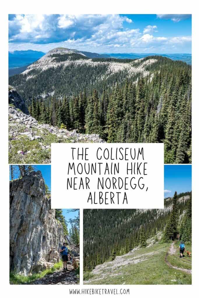 The Coliseum Mountain hike near Nordegg, Alberta