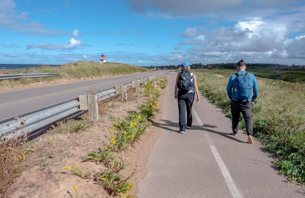 A delightful part of The Island Walk in Prince Edward Island National Park