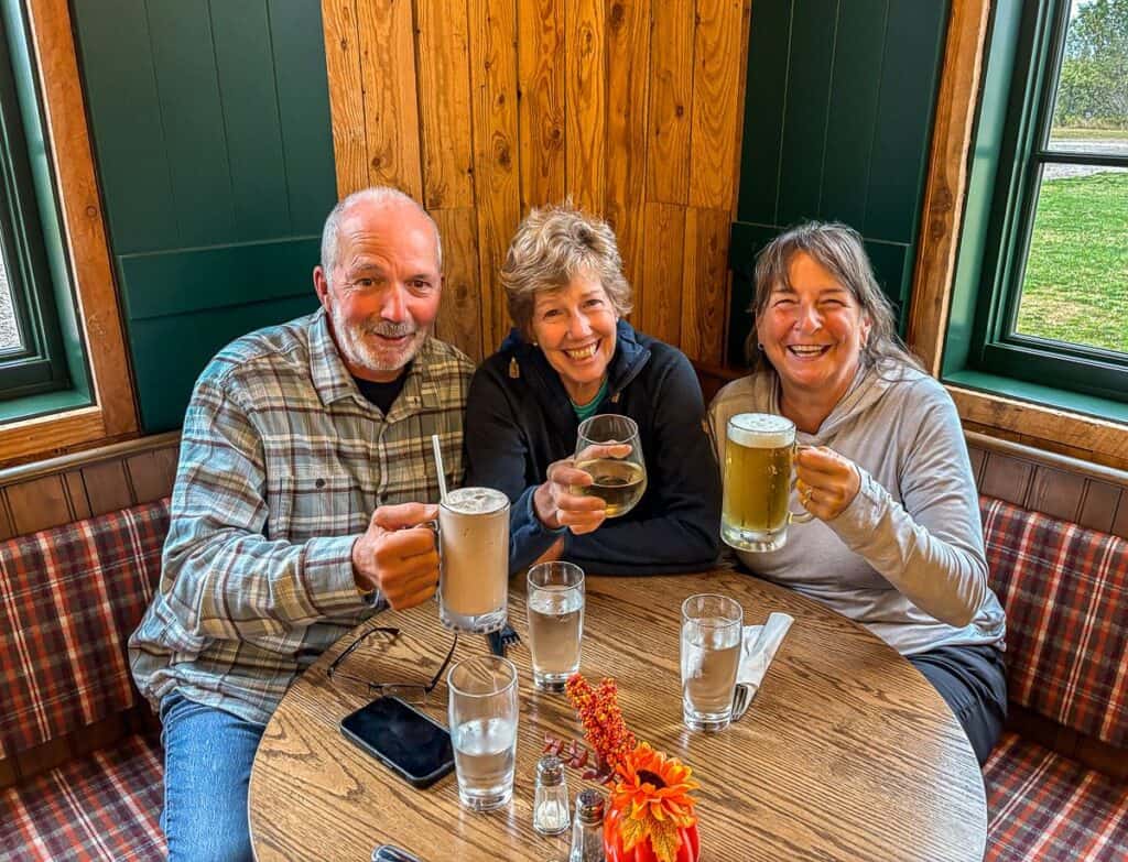 The food was really good and portions were generous at the Turkey Tavern in Avonlea Village