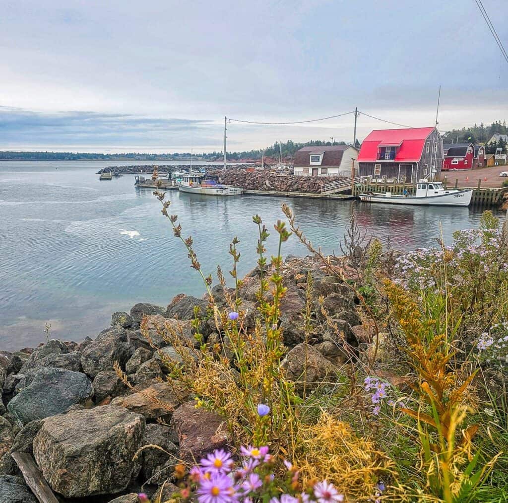 The scenic Stanley Bridge area on The Island Walk in PEI