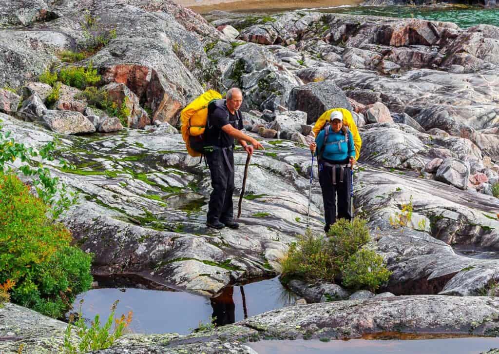 Hiking on the day from hell on the Coastal Trail in Pukaskwa