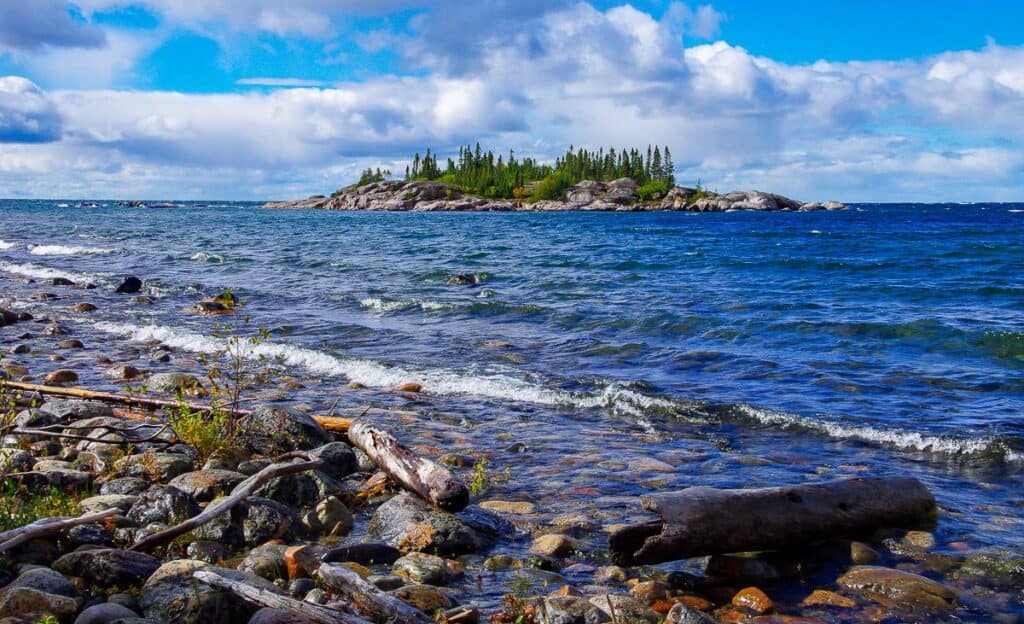 Lake Superior views from Shot Watch Cove