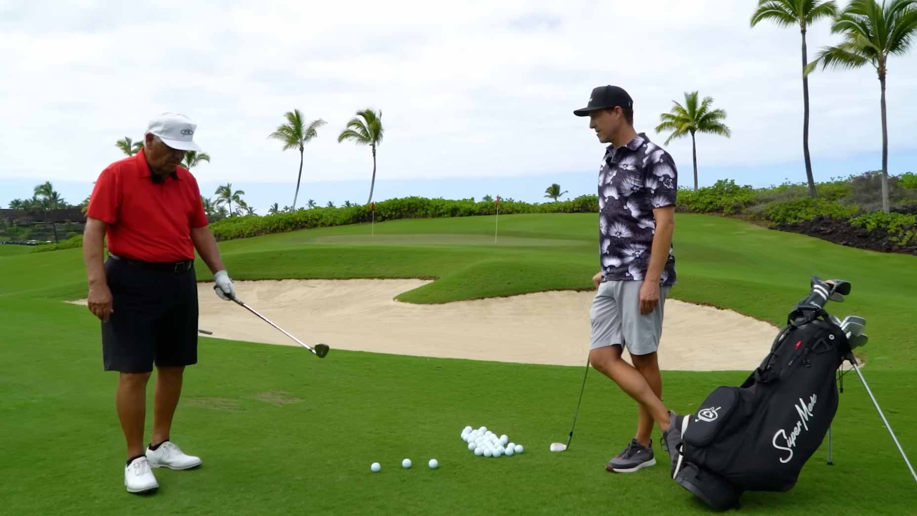 Lee Trevino with Parker McLachlin (Punta Mita)