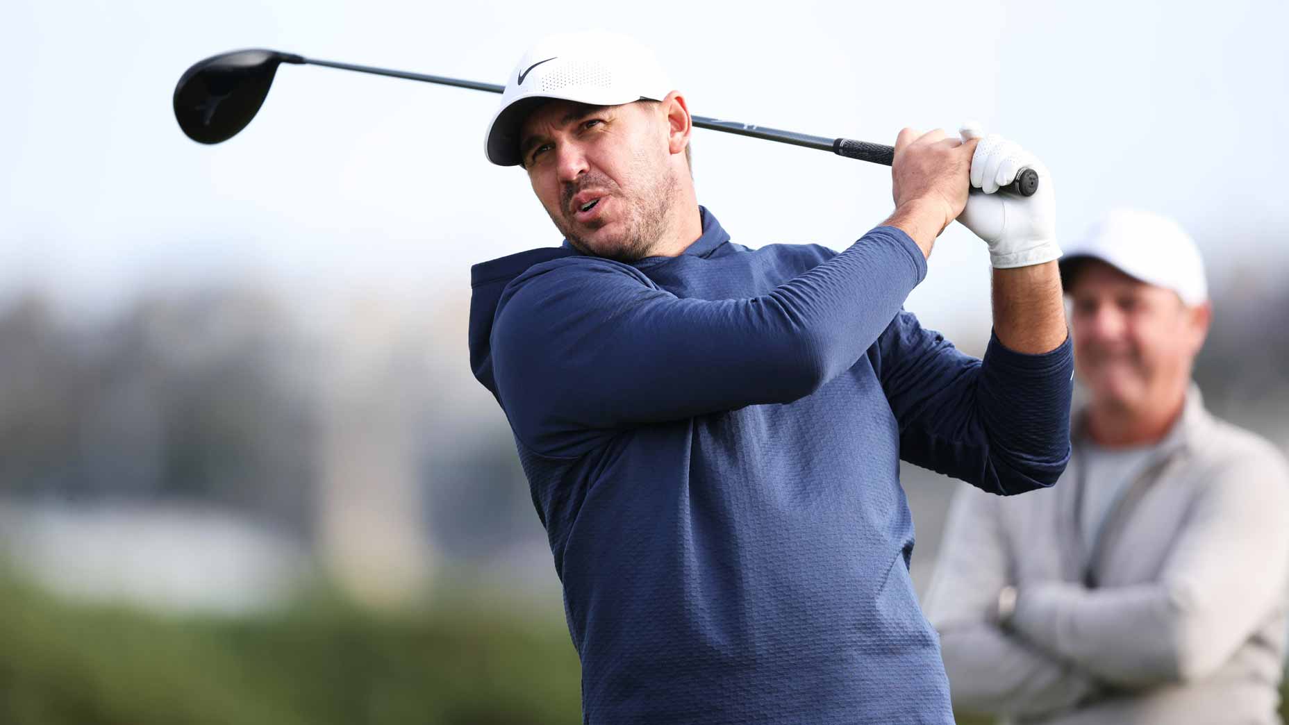 2026 Farmers Insurance Open Thursday tee times: Brooks Koepka pictured during a practice round on the DP World Tour.
