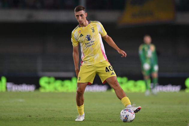 Jonas Rouhi in action for Juventus