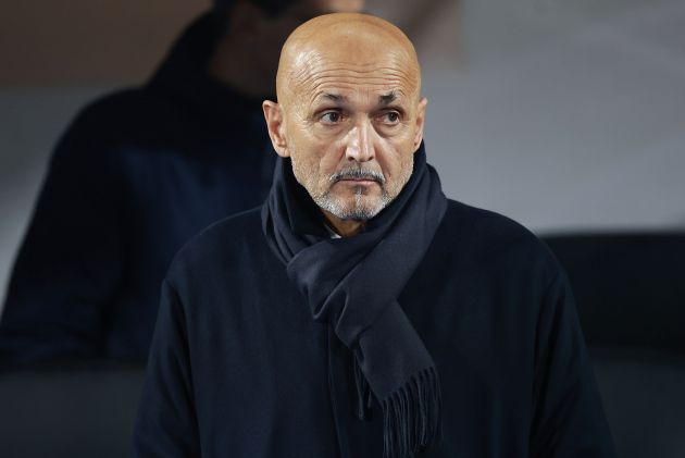 Luciano Spalletti looking on