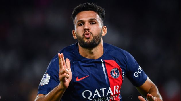 Goncalo Ramos representing PSG